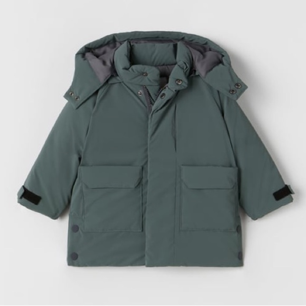 ZARA SORONA ® DUPONT™ QUILTED COAT